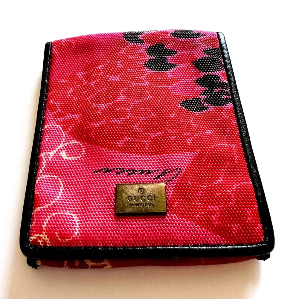 Tom Ford Gucci Red Print Logo Condom Wallet Holder Collector’s Piece Rare HTF